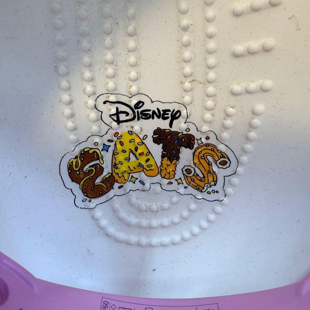 Disney Eats Crocs Pink Snack Print Clogs with Jibbitz Charms Mens 6 Womens 8 - Picture 3 of 10